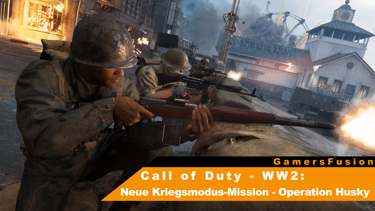 Call of Duty - WW2: Neue Kriegsmodus-Mission - Operation Husky