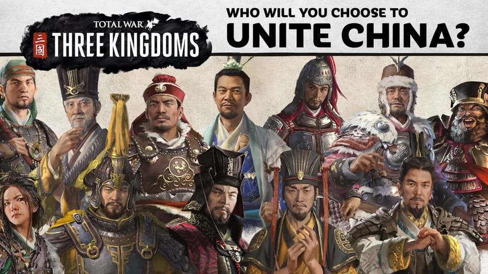 Total War Three Kingdoms - Wen wählst du?
